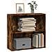 Libreria Rovere Fumo 80x30x77 Cm In Legno Multistrato - Foto miniatura 1