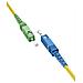59665 cavo InfiniBand e in fibra ottica 25 m SC FTTH Giallo - Foto miniatura 3