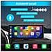 Carplay Schermo Con Auto, 10.26 Pollici Wireless Carplay Android Auto Con Dash Cam 4k E Telecamera Per La Retromarcia 1080p E Scheda Micro Sd Da 64 Gb - Foto miniatura 5