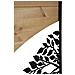Decorazione In Metallo E Legno Albero 11 - Marrone - Metallo - 105x2x70 Cm - Foto miniatura 2