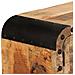 Credenza In Legno Massello Di Mango 120x30x76 Cm - Foto miniatura 8