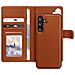 Custodia Per Samsung Galaxy A16 Con Cover Rimovibile, Marrone - Foto miniatura 1