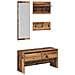 Set mobili da ingresso Legno vecchio 90 x 31 x 46.5 cm - Foto miniatura 1