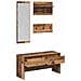 Set mobili da ingresso Legno vecchio 90 x 31 x 46.5 cm - Foto miniatura 5