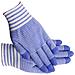 Guanti Da Lavoro In Nylon - 200g Motivo Zebrato Blu, 12 Paia - Leggeri E Resistenti All'abrasione - Foto miniatura 2