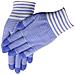Guanti Da Lavoro In Nylon - 200g Motivo Zebrato Blu, 12 Paia - Leggeri E Resistenti All'abrasione - Foto miniatura 3
