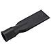Bocchetta Piatta Per Aspirapolvere 44mm - Materiale Abs, Colore Nero - Foto miniatura 1