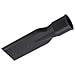 Bocchetta Piatta Per Aspirapolvere 44mm - Materiale Abs, Colore Nero - Foto miniatura 3