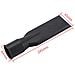 Bocchetta Piatta Per Aspirapolvere 44mm - Materiale Abs, Colore Nero - Foto miniatura 4