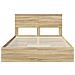 Letto con Contenitore con testiera Rovere Sonoma 150 x 200 cm - Foto miniatura 8