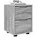 Comodini con cassetto 2 pcs Grigio Sonoma 30,5 x 30 x 43 cm - Foto miniatura 3