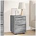 Comodini con cassetto 2 pcs Grigio Sonoma 30,5 x 30 x 43 cm - Foto miniatura 4