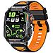 Smartwatch Multifunzione Con Monitoraggio Della Salute E Chiamate Bluetooth Black+orange - Foto miniatura 1
