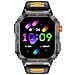 Smartwatch Multifunzione Con Monitoraggio Della Salute E Chiamate Bluetooth Black+orange - Foto miniatura 4