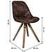 Sedia Imbottita Marrone 48x44x47/84h - Foto miniatura 8