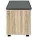 Panca per ingresso con cuscino Rovere Sonoma 100 x 38 x 46 cm - Foto miniatura 7