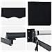 Tettuccio Elettrico Retrattile Nero 3 x 2,5 m - Foto miniatura 7