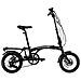 Bici E-bike Pieghevole 16 Batteria Integrata Samsung 36v 7ah Motore Anteriore 250w 35nm Bicicletta Trasporto Agevolato - Taglia Unica Nero Opaco - Foto miniatura 1