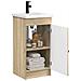 Mobile da bagno con lavabo Rovere Sonoma 42 x 40 x 84,5 cm - Foto miniatura 3