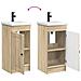 Mobile da bagno con lavabo Rovere Sonoma 42 x 40 x 84,5 cm - Foto miniatura 9