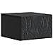 Tavolino da Parete Laterale 2 pcs Nero 34,5 x 33 x 20 cm - Foto miniatura 2