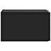Tavolino da Parete Laterale 2 pcs Nero 34,5 x 33 x 20 cm - Foto miniatura 5