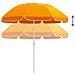 Ombrello da giardino 240 cm Poliestere 170T Arancione - Foto miniatura 5