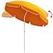Ombrello da giardino 240 cm Poliestere 170T Arancione - Foto miniatura 6