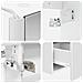 Set di Armadi da Bagno 5 pcs Bianco 53 x 15,5 x 70 cm - Foto miniatura 9