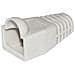 Confezione 100 Copriconnettori 6mm Per Plug Rj45 8 Poli Cavo Cat 5e- 6 Grigio - Foto miniatura 2