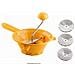Passatutto In Plastica Din. 24 Con Particolari In Acciaio Inox (3 Dischi) Mod. Tilly 3 - Foto miniatura 1