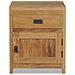 Comodino In Legno Massello Di Teak 40x30x50 Cm - Foto miniatura 4