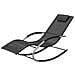 Lettino Da Giardino Nero Carano - Foto miniatura 25