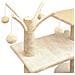 Albero Per Gatti Con Tiragraffi Sisal 125 Cm Beige - Foto miniatura 3