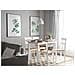 Tavolo Da Pranzo In Legno Marrone / bianco 114 X 68 Cm Georgia - Foto miniatura 21