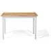 Tavolo Da Pranzo In Legno Marrone / bianco 114 X 68 Cm Georgia - Foto miniatura 11