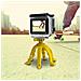 Squiddy Mini Treppiede Flessibile per Fotocamere e Smartphone - Colore Giallo - Foto miniatura 5