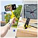 Squiddy Mini Treppiede Flessibile per Fotocamere e Smartphone - Colore Giallo - Foto miniatura 4