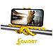 Squiddy Mini Treppiede Flessibile per Fotocamere e Smartphone - Colore Giallo - Foto miniatura 1