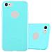 Custodia Compatibile Con Apple Iphone 7 / 7s / 8 / Se 2020 In Candy Blu - Coperchio Protettivo In Silicone Tpu Flessibile - Foto miniatura 1