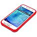 Custodia Compatibile Con Samsung Galaxy J1 Ace In Candy Rosso - Coperchio Protettivo In Silicone Tpu Flessibile - Foto miniatura 2