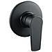Miscelatore Doccia Da Parete Africa Ad Incasso Ottone Colore Nero Opaco Bagno - Foto miniatura 2