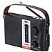 Radio Portatile Multibanda a Energia Solare RA 7F25 BT Nero - Foto miniatura 1