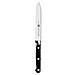 Coltello per Pomodoro in Acciaio Lunghezza 13 cm Colore Nero e Argento - Linea Professional S - Foto miniatura 1