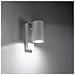 Lampada Da Parete Utti Bianco Sl. 1076 - Moderno Lampade Da Parete Bianco 15x6x10 Cm - Foto miniatura 3