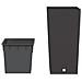 Fioriera Con Interno Rimovibile Marrone 21 / 49 L Pp Rattan - Foto miniatura 2