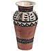 Vaso Decorativo Siak Ceramica 40 Cm Marrone - Foto miniatura 3