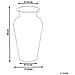 Vaso Decorativo Siak Ceramica 40 Cm Marrone - Foto miniatura 4