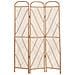 Paravento 3 Pannelli Rattan Naturale 106 X 180 Cm Cosenza - Foto miniatura 5