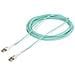 Cavo in fibra ottica multimodale OM4 LC a LC (UPC) con linguette push-pull, 10m, 50/125µm, Reti 100G, Insensibile alla piegatura, Bassa perdita di inserzione, Cavo patch /bretella in fibra ottica LSZH - Foto miniatura 5